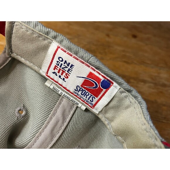 St. Louis Cardinals Hat Gray Red Adjustable Strap Back MLB Sports Specialties - Picture 10 of 11